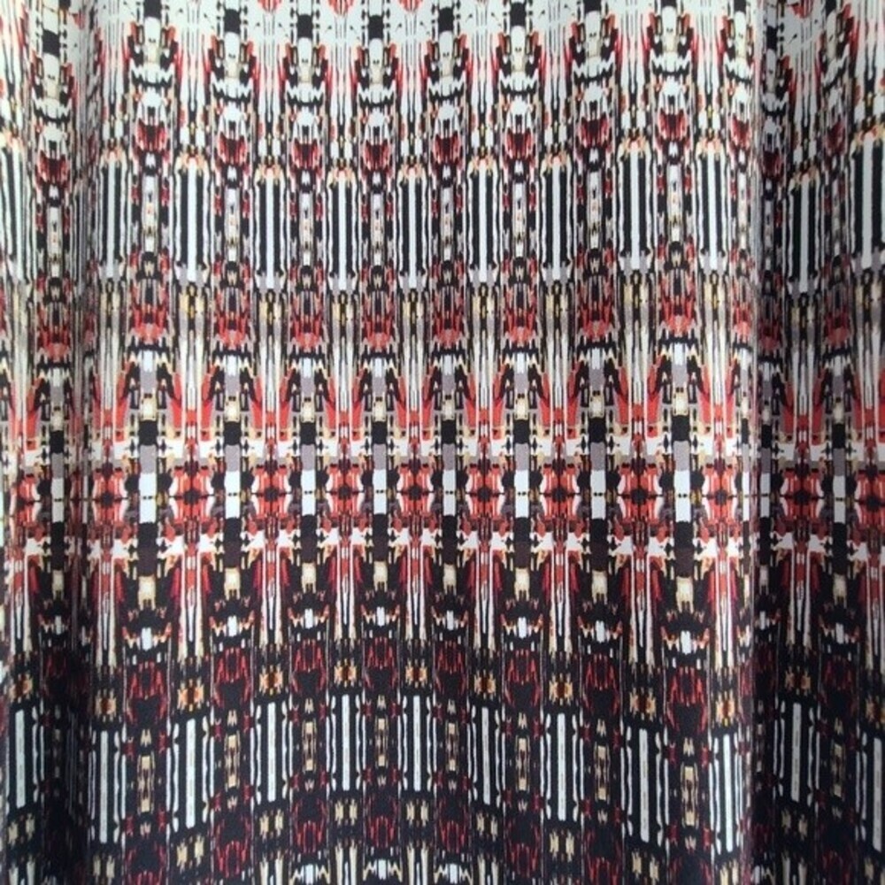 Rafaella Womens NWT Tribal Gradient Texture Printed Skirt Size XL - Picture 4 of 10